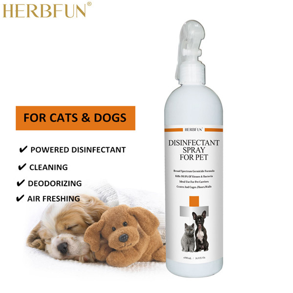 pet disinfectant spray, dog disinfectant spray, disinfectant and deodorizing for pet